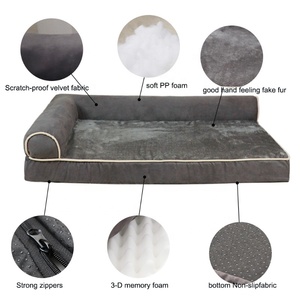 Cama para Mascotas Plegable de Interior, Cálida y Acogedora, Hecha de Tela de Terciopelo de Lujo, Envío Rápido - Product Image 6