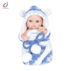 Çocuklar güzel en popüler oyuncaklar plastik 8 inç gerçekçi gerçekçi yenidoğan bebek bebek - Product Image 1