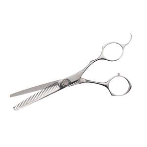 Tijeras de Peluquería Obexa de Acero Inoxidable para Adelgazar y Mezclar el Cabello, Punta Redonda, Mango de Acero Japonés, 28 Dientes, para Diestros, Uso Doméstico - Product Image 4