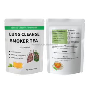 <span class=keywords><strong>Tisana</strong></span> Salutare OEM in Bustine con Miscela di Erbe Fresche per Fumatori per la Depurazione di Polmoni e Fegato e per Smettere di Fumare - Product Image 6