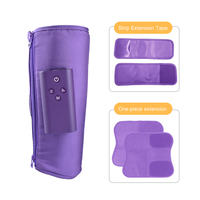 Masseur de mollet à Compression d'air professionnel Wirelesselectrci pour la circulation et la relaxation Massage des jambes de physiothérapie avec chaleur