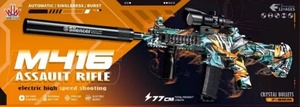 Silencef M416 Rifle de Precisión Semiautomático, Pistola de Juguete de Plástico con Batería, 250-300 fps, para Niños de 8 a 13 Años - Product Image 3