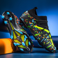 AliExpress Futbol Ayakkabıları Öğrenci Antrenman Ayakkabıları Unisex Gençlik Sentetik Çim Spor Maçı için Sınır Ötesi Dropshipping