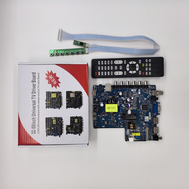 32-50 LCD TV Motherboard T.R67.816 No Programming Remote Control Switching Screen Reference