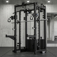 Appareil de musculation tout-en-un intégré : Entraîneur fonctionnel, accessoire pour machine à câble de tirage vertical/rameur bas, pour le renforcement musculaire