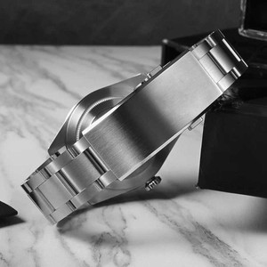 Montre automatique de plongée rétro, saphir, luminescente, revêtement antireflet, lunette en céramique bidirectionnelle, étanche, montre-bracelet pour homme - Product Image 5