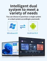 Pizarra Interactiva Inteligente Ultra HD 4K, Máquina Todo en Uno para Videoconferencias, Proyección Inalámbrica, Táctil de 20 Puntos, 13MP Integrada