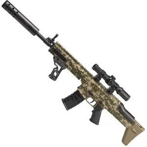 92cm SCAR elektrische Wasserbomben Spielzeugpistole für Erwachsene Schießspielmodell Gel-Splatter-Gunspielzeug Wasserschusspistole
