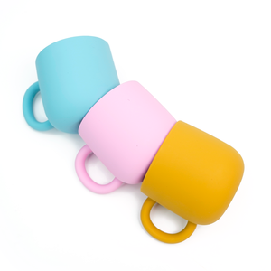 แก้วซิลิโคนสำหรับเด็กปลอดสาร BPA เกรดอาหาร ปลอดภัยต่อสิ่งแวดล้อม ราคาจากซัพพลายเออร์ แก้วซิลิโคนสำหรับเด็กหัดดื่มและหัดกิน - Product Image 6