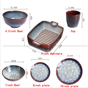 horno <span class=keywords><strong>de</strong></span> vajilla <span class=keywords><strong>de</strong></span> porcelana conjuntoplaca plato tazón <span class=keywords><strong>de</strong></span> ensalada taza <span class=keywords><strong>de</strong></span> té <span class=keywords><strong>para</strong></span> cerámica vajilla conjunto venta al por mayor - Product Image 3