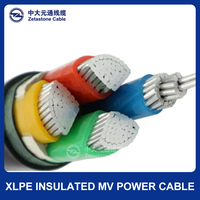 Cable de Alimentación de Media Tensión de Alta Calidad con Núcleo de Aluminio Zetastone, Revestimiento de PVC, Blindaje de Acero y Aislamiento XLPE para Construcción