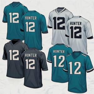 Hombres Jóvenes Mujeres Jacksonville # 16 Trevor Lawrence # 12 Camisetas de Fútbol Americano Cosidas de Travis Hunter y Otros Jugadores, Gran Venta - Product Image 1