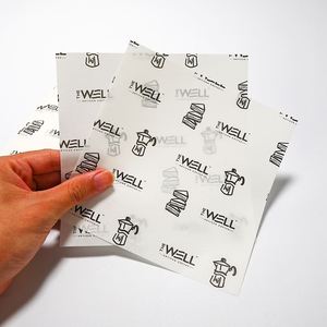 20*20cm Custom Printed Deli Sushi Shawarma Sandwich <b>Burger</b> <b>Wrapping</b> Packaging Wax Fast Food Wrap <b>Paper</b> - Product Image 6