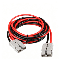 Connecteur d'alimentation CC robuste 50A bipolaire, faisceau de câblage rapide gris pour panneau solaire, camping-car, caravane, vélo électrique, chariot élévateur