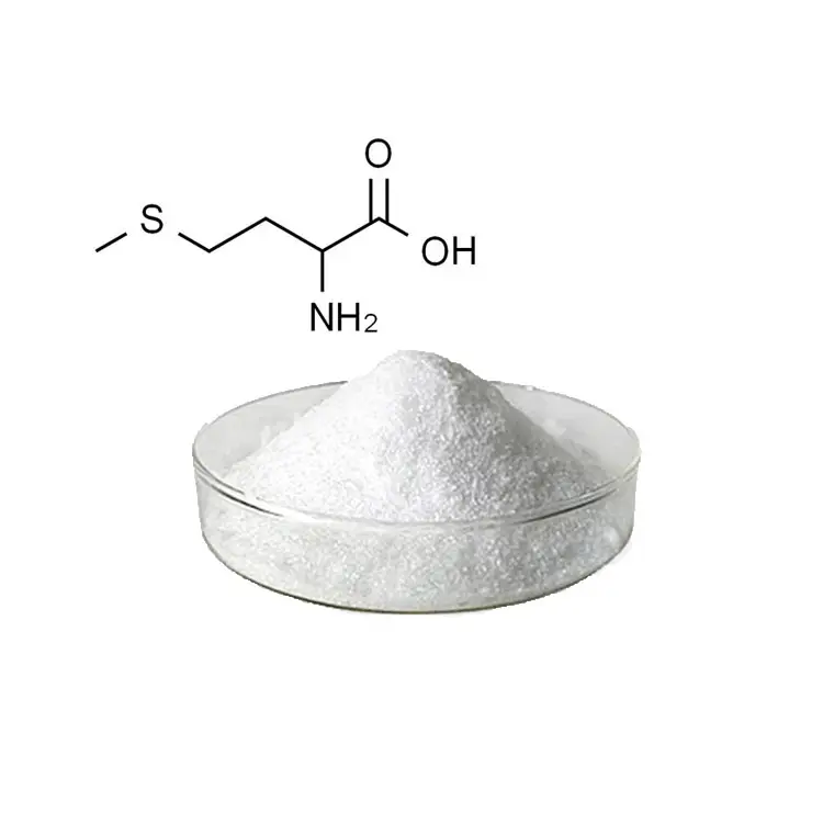 Food Grade Dl-methionine Powder Amino Acid Powder Raw Material Nutritional Fortifier