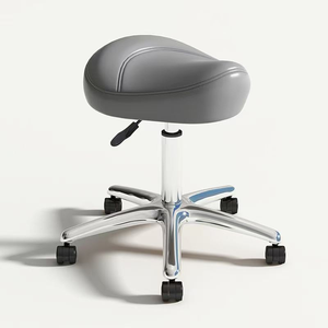 Chaise de beauté pour salon de coiffure, chaise de coiffeur avec poulie rotative et réglable en hauteur, chaise de coiffage. - Product Image 3
