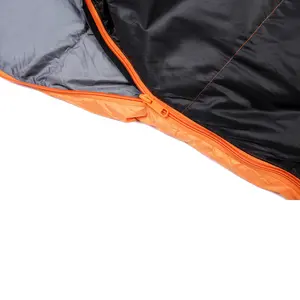 Wholesale High Quality Single Water Resistant Outdoor Camping Hiking Keeping Warm Adult Duck Feather Sleeping Bag