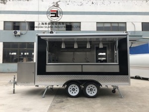 2020 Chất lượng cao tùy chỉnh Ice Cream Camper thực phẩm Trailer/Cà Phê Bánh Pizza Waffle ngoài trời nhượng Bộ RV thực phẩm xe trong bán - Product Image 2