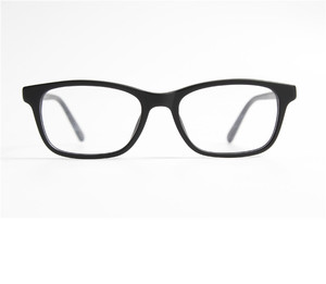 Vintage Noir Transparent Optique Montures De lunettes En Acétate Pour Hommes - Product Image 2