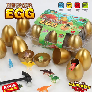 Juguetes Novedosos de Huevos de Dinosaurio para Niños, Máquina de Huevos de Animales de Paintball, Juguetes de Caja Sorpresa Personalizados, Cajas de Huevos Creativas y Divertidas para Niños - Product Image 1