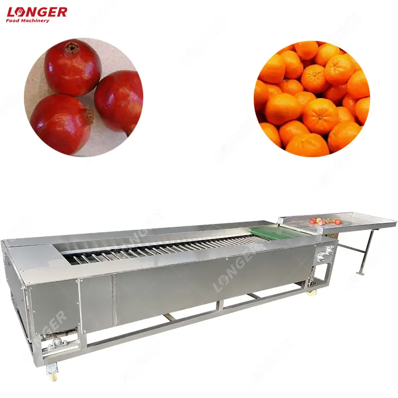 Máquina clasificadora de fruta, naranja y limón