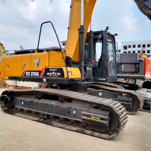 Used Excavator Good Price SANY SY215C Commercial Construction Sites Construction Digger Crawler Excavator for Farm Sale - Product Image 4