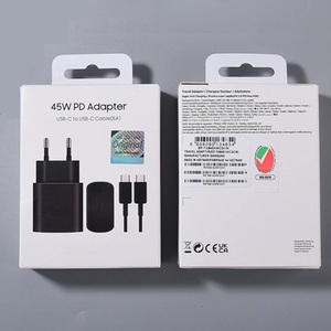 Adaptador de corriente tipo <span class=keywords><strong>C</strong></span> de 45W a USB <span class=keywords><strong>C</strong></span> Super Fast Charger PD para Samsung Galaxy S21 S22 Ultra NOTE 20 - Product Image 4