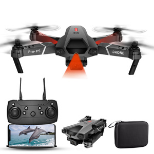 RC Drone P5 Obstacle Avoidance Foldable Drone 4K High-definition <b>Camera</b> Aerial Photography Airplane Remote Control Airplane <b>Toy</b> - Product Image 1