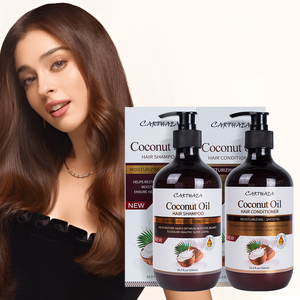 Ensemble Shampooing et Après-Shampooing à l'Huile de Coco Marque Blanche pour des Cheveux Lisses et Brillants – Soin Nourrissant et Hydratant en Profondeur - Product Image 3