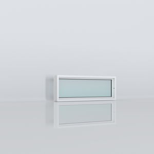 หน้าต่างกระจก uPVC Hoffen ขนาด 120x40 แบบคงที่ กันเสียง กันน้ำ ป้องกันความร้อน สำหรับอาคาร - Product Image 5