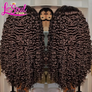 Pelucas de Cabello Rizado Birmano Natural con Cutícula Alineada, 13x6 HD, con Encaje Frontal, 100% Cabello Humano, Sin Pegamento, Pelucas Frontales Completas, Proveedor de Cabello Vietnamita - Product Image 3