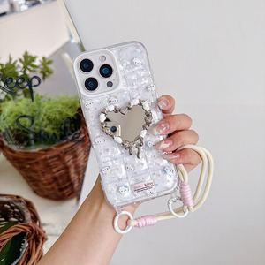 เคสโทรศัพท์ลายการ์ตูนแมวน่ารัก สไตล์ฮิต ขายส่ง พร้อมสายคล้อง สำหรับ iPhone 17 16 15 14 13 pro max xs xr mini plus - Product Image 3