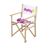 Vente en gros de chaise de salle à manger confortable en bois design traditionnel chaise de réalisateur Los Angeles pour l'extérieur et l'intérieur pour le salon