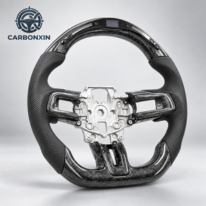 Volant sport personnalisé à 4 branches de 40 mm en fibre de carbone pour cuir pour Fiesta EcoSport Mk5/Mk6/Mk7/Mk7.5/Mk8 - Product Image 2