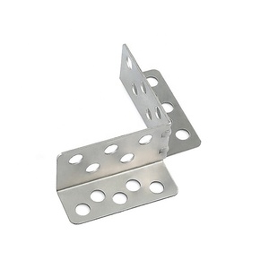 Staffa Angolare a L in Acciaio Inossidabile, Connettore per Angoli ad Alta Resistenza, Fissaggio per Piastrelle, Armadi e Supporti per Scaffali - Product Image 1