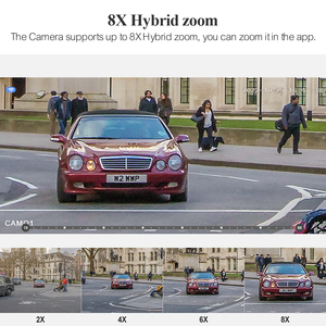 Techage 16CH 8MP ống kính kép PTZ PoE <span class=keywords><strong>H</strong></span>ệ thống <span class=keywords><strong>camera</strong></span> 8x mix Zoom con người phát hiện tự động theo dõi hai chiều âm thanh CCTV video giám sát thiết lập - Product Image 5