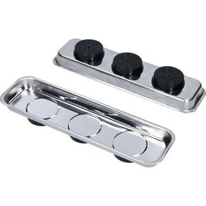 BRILLIANT TOOLS - BT691155 Jeu de plateaux magnétiques en acier inoxydable 65x226mm (2 pièces) ENSEMBLE MOTEUR ET DISTRIBUTION - Product Image 4