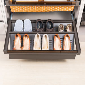 Unihopper Glass Naka Zapatero Almacenamiento Armario Accesorios Cierre suave Extraíble Zapatero de aluminio - Product Image 2