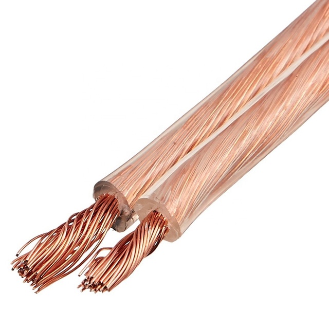 Professional Black and Red  Color 12 AWG Bulk Ofc Hifi Xlr Speaker Cable