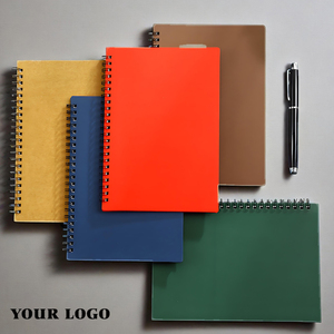 Cahier de notes à reliure à spirale personnalisé Agenda scolaire Cahier d'exercices personnalisé A5 Cahier de notes à bobine doublé avec logo Jotter - Product Image 5