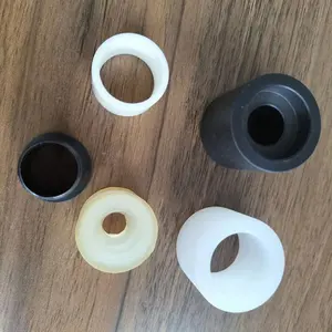 Entretoise Peek en plastique de précision OEM douille ronde de roulement à manchon en nylon