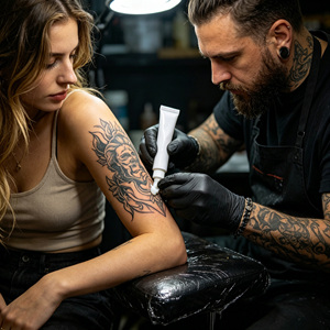 Crema para Tatuajes OEM al por Mayor, 10g, con Logotipo Personalizado, Marca Privada para Estudio de Tatuajes, Centro de Belleza, Suministro Global - Product Image 5
