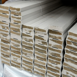 Bằng Gỗ Không Thấm Nước Màu Trắng Primed Gỗ Rắn Ván Chân Tường Dòng Trang Trí Made In Việt Nam Nhà Máy - Product Image 4