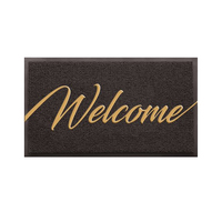 Tapis de bienvenue en PVC pour entrée de maison, intérieur/extérieur, antidérapant, imperméable, pour couloir