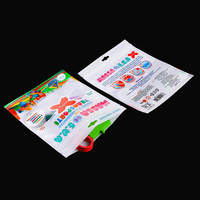 Sacs à fermeture éclair en mylar recyclable thermoscellable en gros - Emballage refermable avec fenêtre transparente pour produits jouets