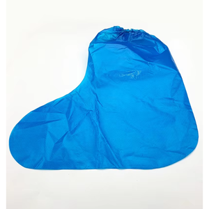 נעלי גשם כחולות ונעליים לכסות עמיד למים שקוף פלסטיק עמיד למים - Product Image 5