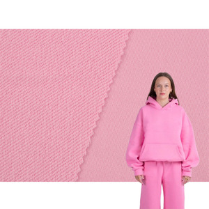 Tela de poliéster tejida OEM de 99W al por mayor, Camiseta deportiva de lana ligera, tejido elástico con patrón de diseño de características, tela de rizo francés - Product Image 1