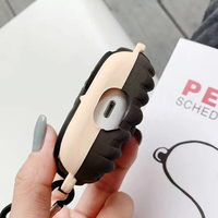 Vente en gros d'étuis de protection en silicone pour écouteurs sans fil mignons et amusants pour Airpods Pro