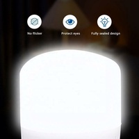 Ampoule LED à économie d'énergie B22 E27 pour usage intérieur, température de couleur 3000K/6500K, certifiée CE, durée de vie de 25000 heures, garantie de 2 ans