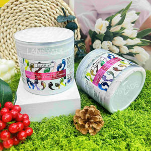 Maschera e Crema per Piedi alla Menta Ghiacciata con Sale del Mar Morto, Sbiancante Organico e Levigante per Riparazione di Pelle Secca e Screpolata - Product Image 1